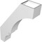Ekena Millwork 5 1/2-in. W x 20-in. D x 28-in. H Balboa Architectural Grade PVC Knee Brace BRCP055X20X28BOA - alternate 2